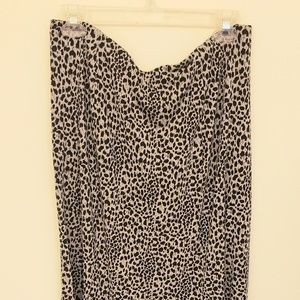 Jones NY Large Cheetah Print Skirt